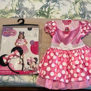 COPY - Disney Minnie Mouse Halloween Costume 3T with Ears